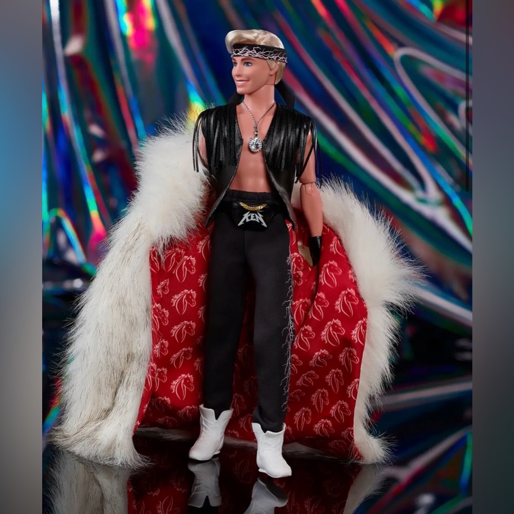 BARBIE MOVIE Mattel Ken Doll with Black and White Outfit